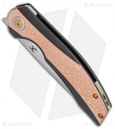 Kansept Knives Accipiter Frame Lock Knife Copper (3.5" SW)