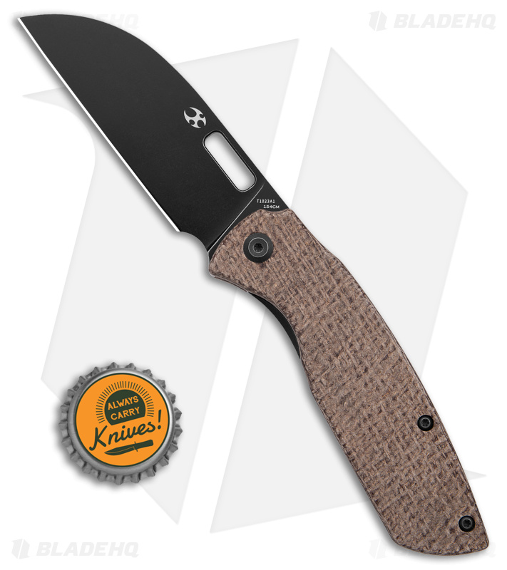 Kansept Convict Knife Brown Micarta (3.4