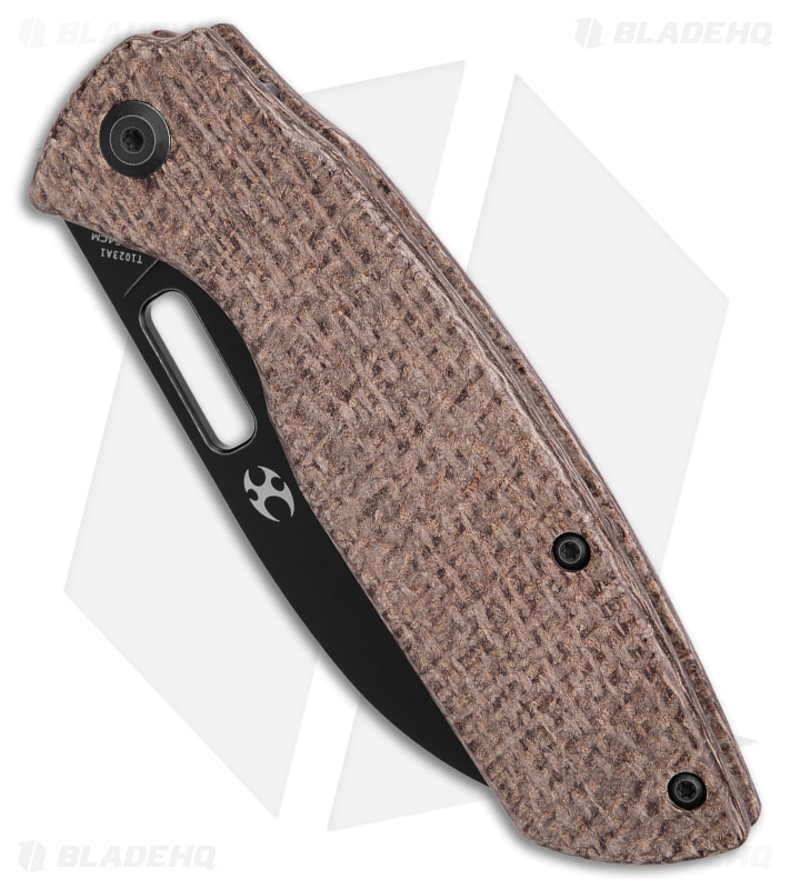 Kansept Convict Knife Brown Micarta (3.4