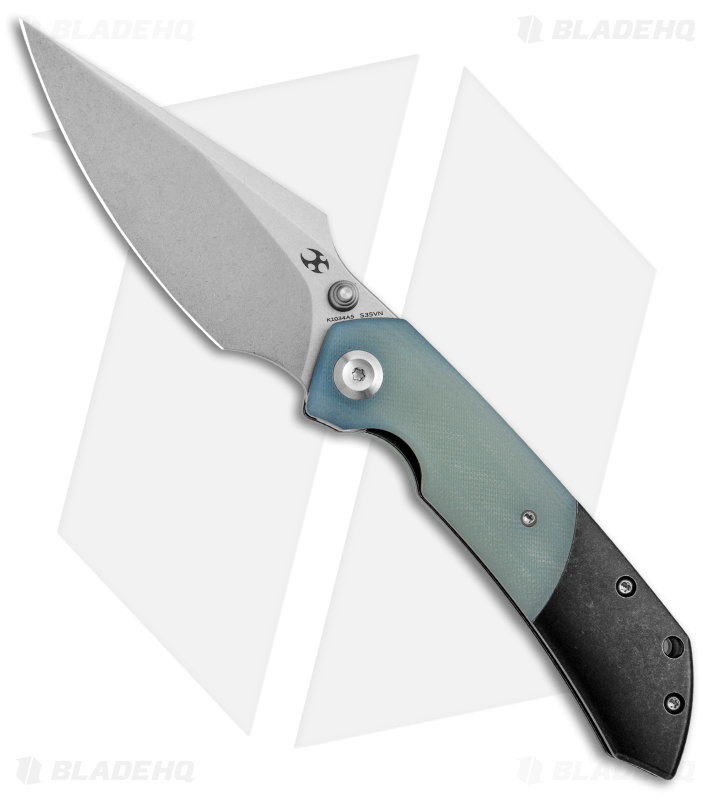 Fenrirページ Kansept Knives Fenrir - Liner Lock Knife | Jade G-10/Black