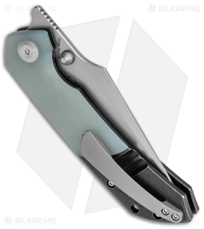 Kansept Knives Fenrir - Liner Lock Knife | Jade G-10/Black Ti