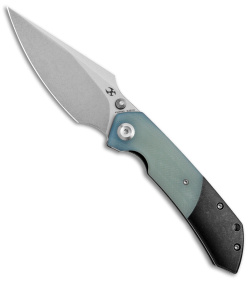 Kansept Fenrir Liner Lock Knife Jade G-10/Titanium (3.4" SW)