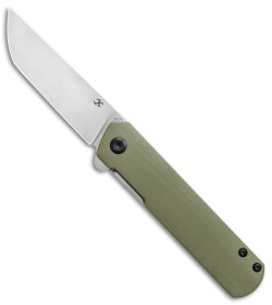 Kansept Knives Foosa Liner Lock Knife OD Green G-10 (3" SW)