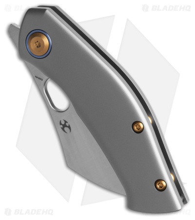 Kansept Knives Osprey Frame Lock Knife Titanium (2.4" Satin)