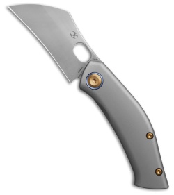 Kansept Knives Osprey Frame Lock Knife Titanium (2.4" Satin)