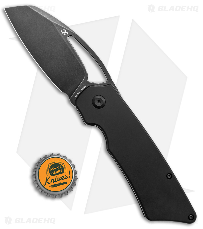 Kansept Knives Goblin XL Knife | Black Titanium K1016A2 - Blade HQ