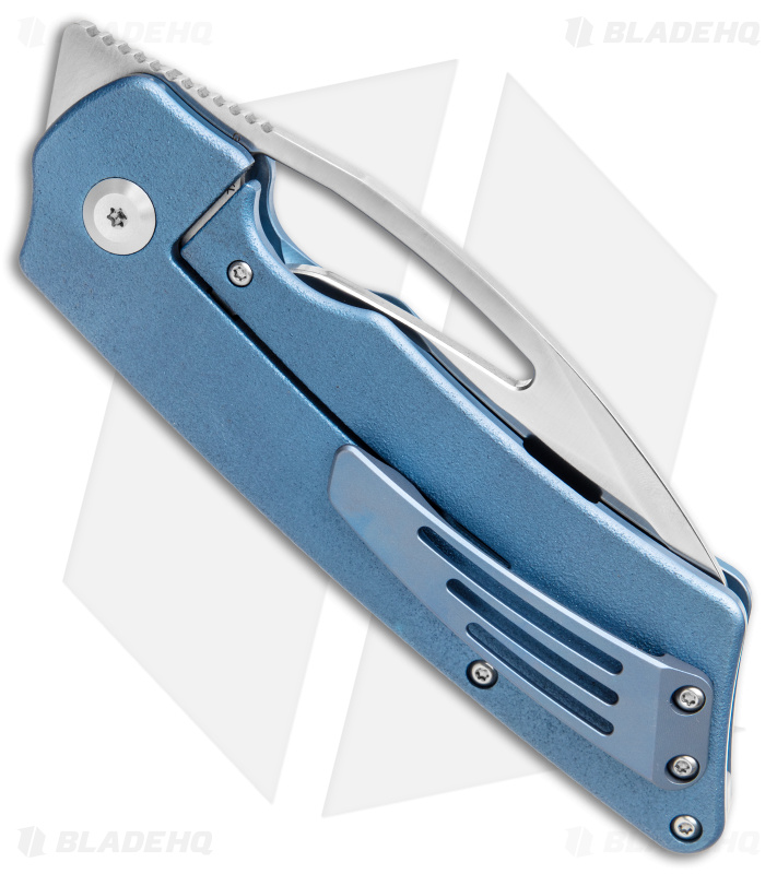 Kansept Knives Goblin XL | Blue Titanium Knife | K1016A5 - Blade HQ