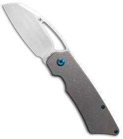 Kansept Knives Goblin XL Frame Lock Knife Bronze Titanium (3.5" SW) K1016A3