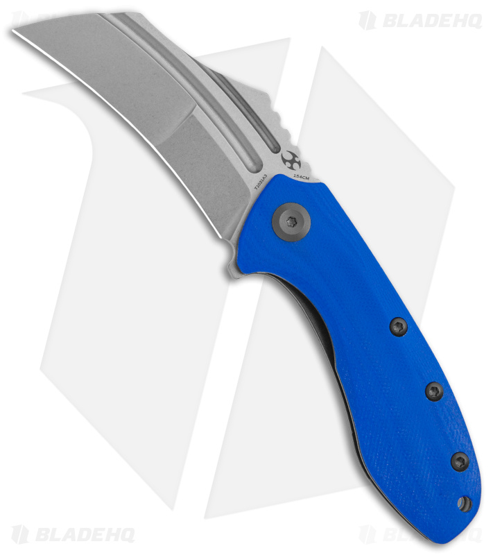 Kansept KTC3 Hawkbill Knife Blue G-10 (3 Kansept KTC3 Hawkbill Knife Blue G-10 (3
