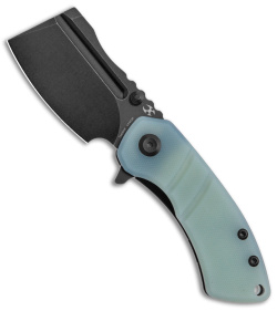 Kansept Knives Korvid M Liner Lock Knife Jade G-10 (2.5" Black) T2030A4