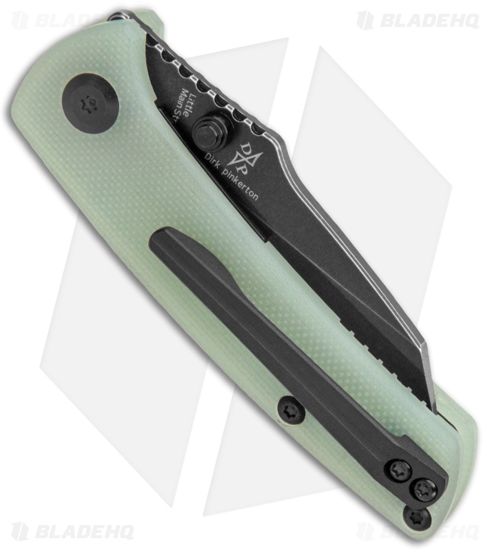 Kansept Knives Little Main Street Liner Lock Knife Natural G-10 (2.2" Black)