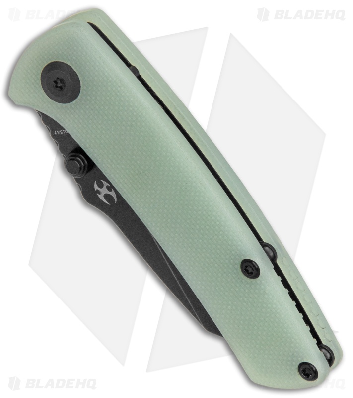 Kansept Knives Little Main Street Liner Lock Knife Natural G-10 (2.2" Black)