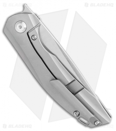 Kansept Knives Mini Accipiter Frame Lock Knife Green Micarta (2.8" SW)