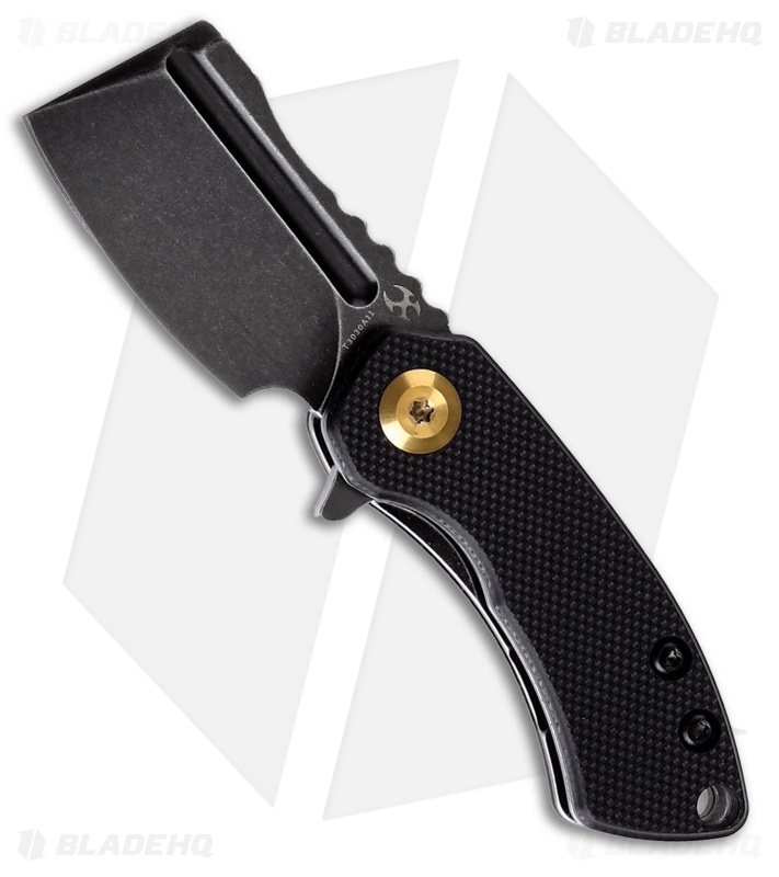 Kansept Mini Korvid Black G-10 Cleaver Black SW 154CM