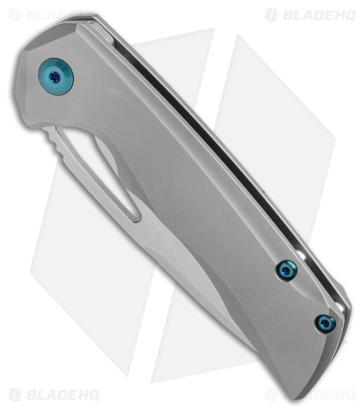 Kansept Knives Mini Kryo Frame Lock Knife Titanium (2.9" Satin)