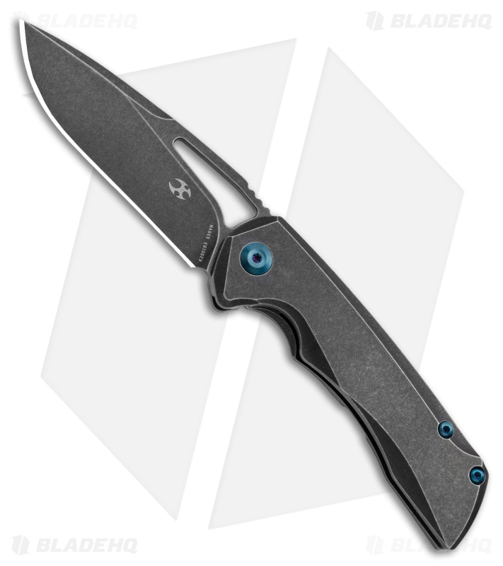 Kansept Mini Kryo - Frame Lock Knife | Black Titanium | Blade HQ