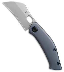 Kansept Knives Osprey Frame Lock Knife Blue Titanium (2.4" SW)