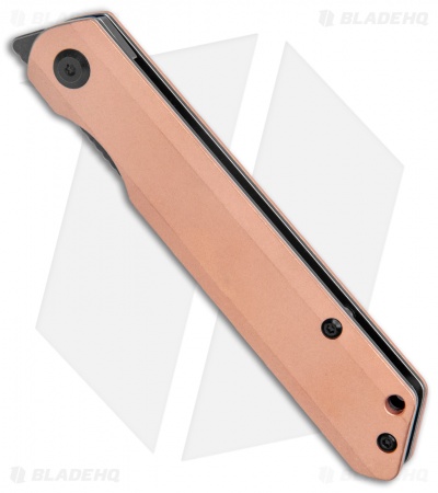 Kansept Knives Prickle Liner Lock Knife Copper (3.5" Black)