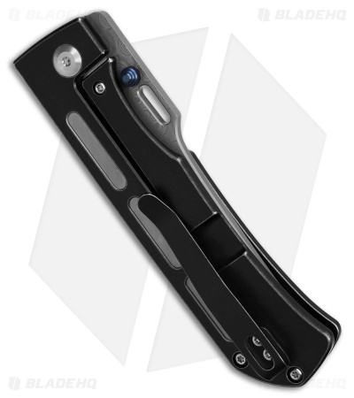 Kansept Knives Reedus Frame Lock Knife Black Titanium (3.5" Damascus)