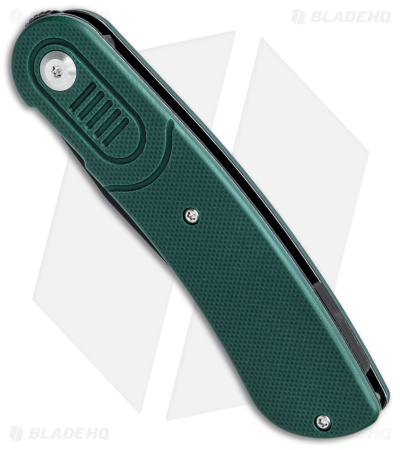 Kansept Reverie Knife | Green G-10 + Black - Blade HQ