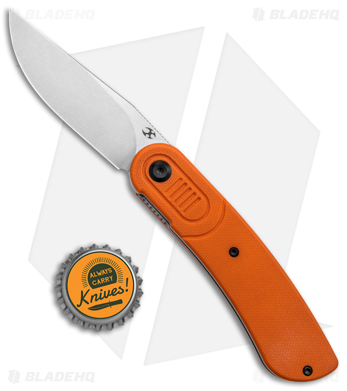 Kansept Reverie Liner Lock Knife | Orange G-10 - Blade HQ