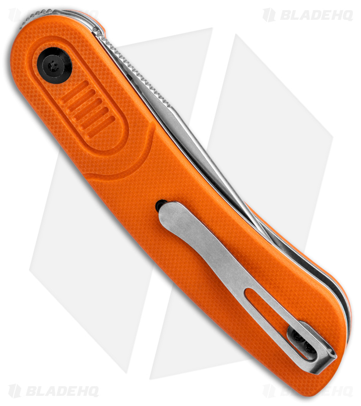 Kansept Knives Lundquist Reverie Liner Lock Knife Orange G-10 (3" SW)