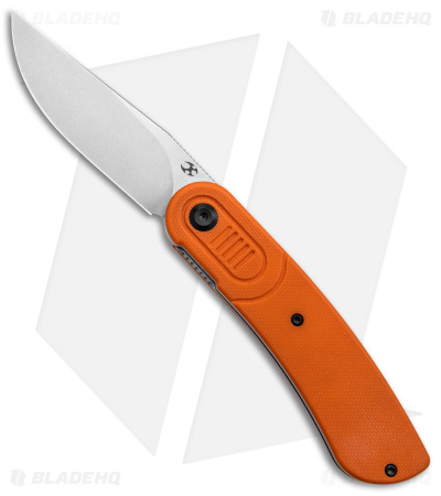 Kansept Knives Lundquist Reverie Liner Lock Knife Orange G-10 (3" SW)