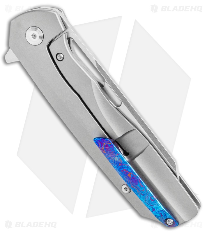 【kanmi】 KANSEPT Shard Satin CPM-S35VN Blade Tiger Stripe Flamed