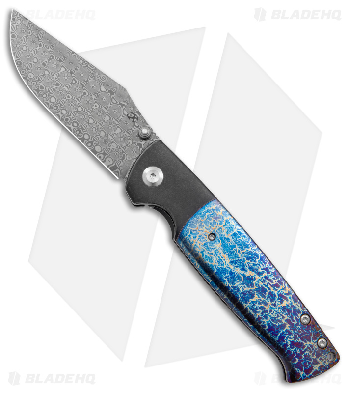 Kansept Shikari Knife | Lightning Strike + Damasc - Blade HQ