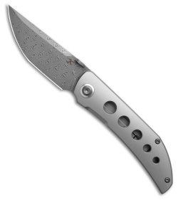 Kansept Knives Tarkin Frame Lock Knife BB Titanium Damascus