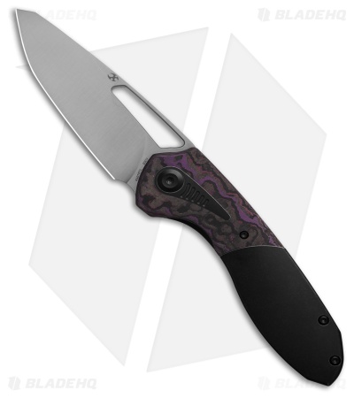 Kansept Thoth Knife Black SW Ti Purple Haze FC