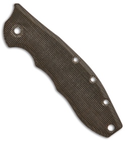 Karbadize ZT 0562 Replacement Scales - OD Green Canvas Micarta 