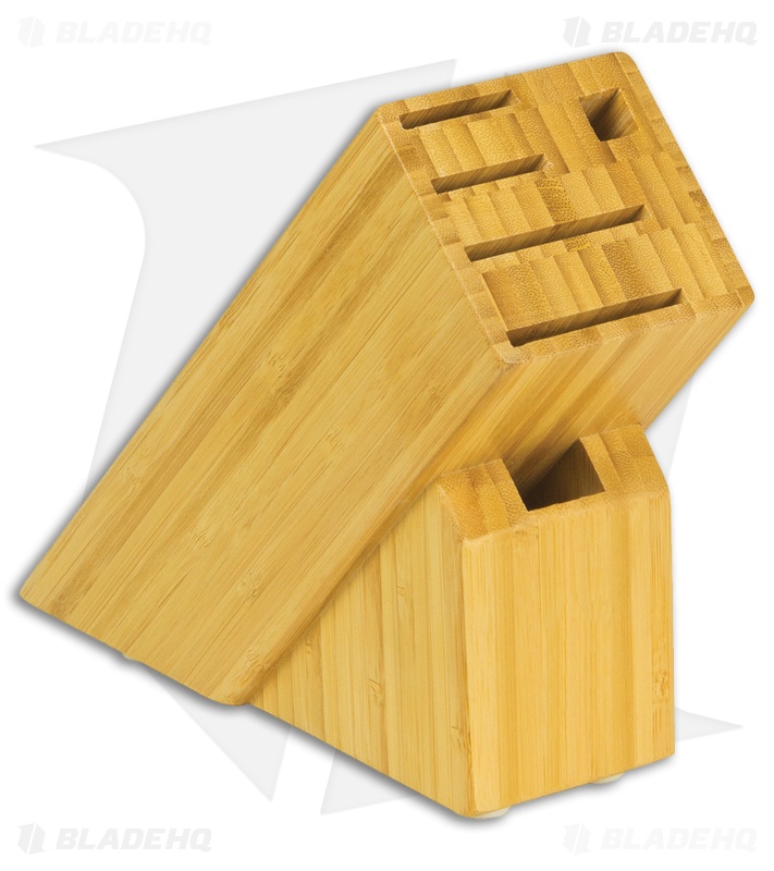 Kershaw Bamboo Slimline 6 Slot Kitchen Knife Block DM0847