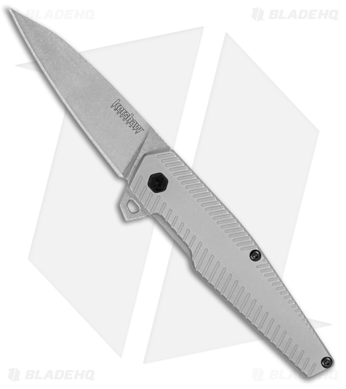 Kershaw Achieve Assisted Opening Frame Lock Knife Steel (2.75" Stonewash)