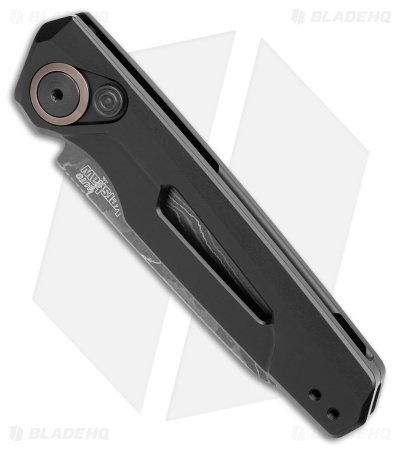 Kershaw Auto Launch 11 Black Aluminum Automatic Knife (2.75" Damascus) 7550DAM