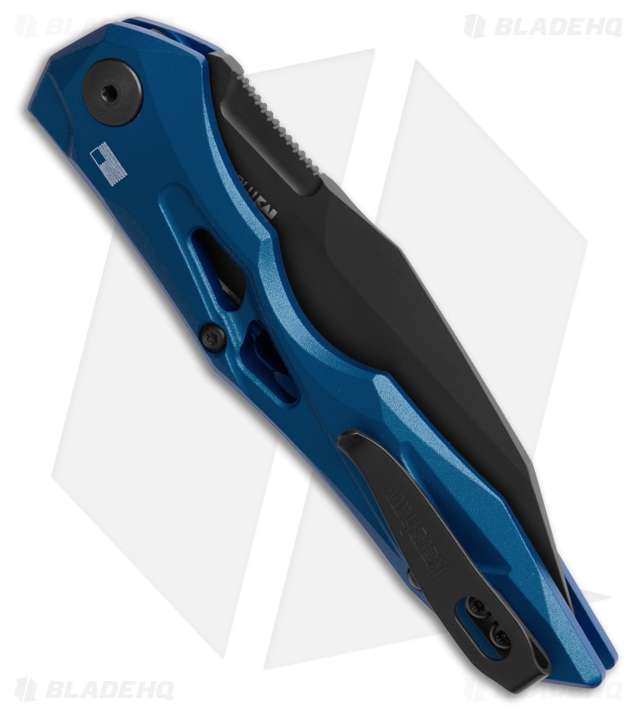 Kershaw Launch 13 Automatic Knife Blue Aluminum (3.5" Black)