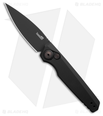 Kershaw Launch 18 Automatic Knife Black Aluminum (2.8" Black) KS7551BLK