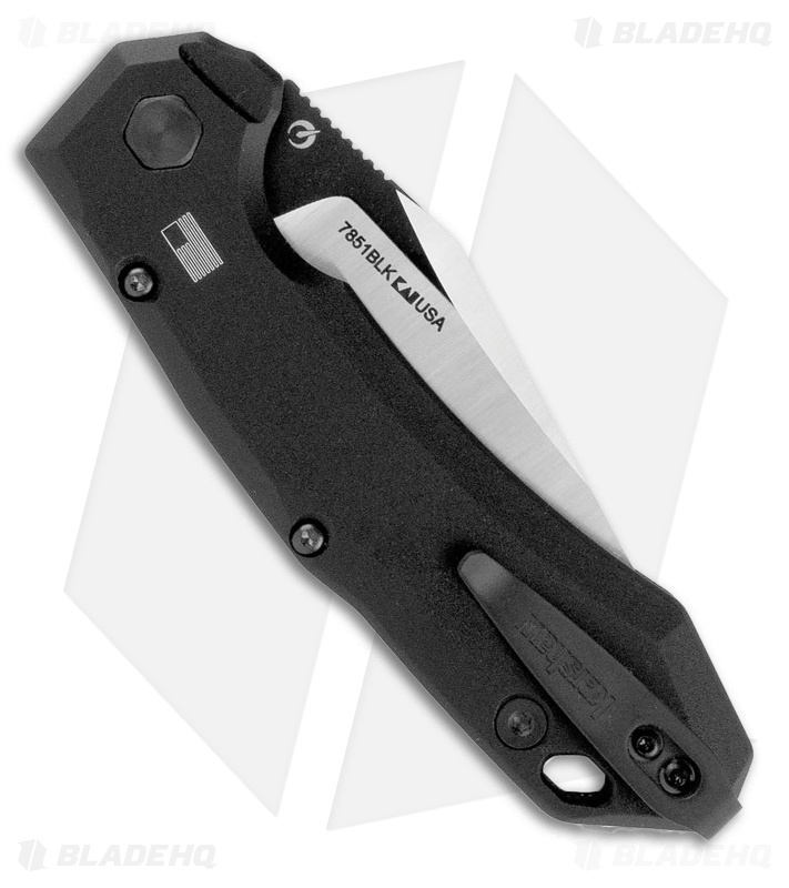Kershaw Launch 19 Automatic Knife Black Aluminum/Black G-10 (3.4" Two-Tone)