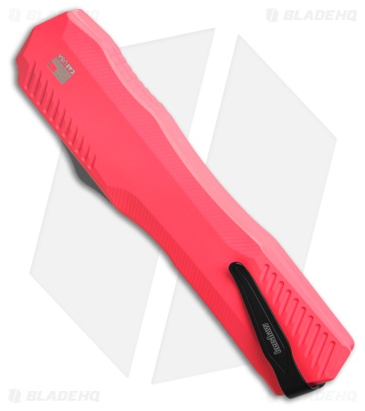 Kershaw Livewire MagnaCut OTF Automatic Knife Pink Aluminum (3.4" Stonewash)