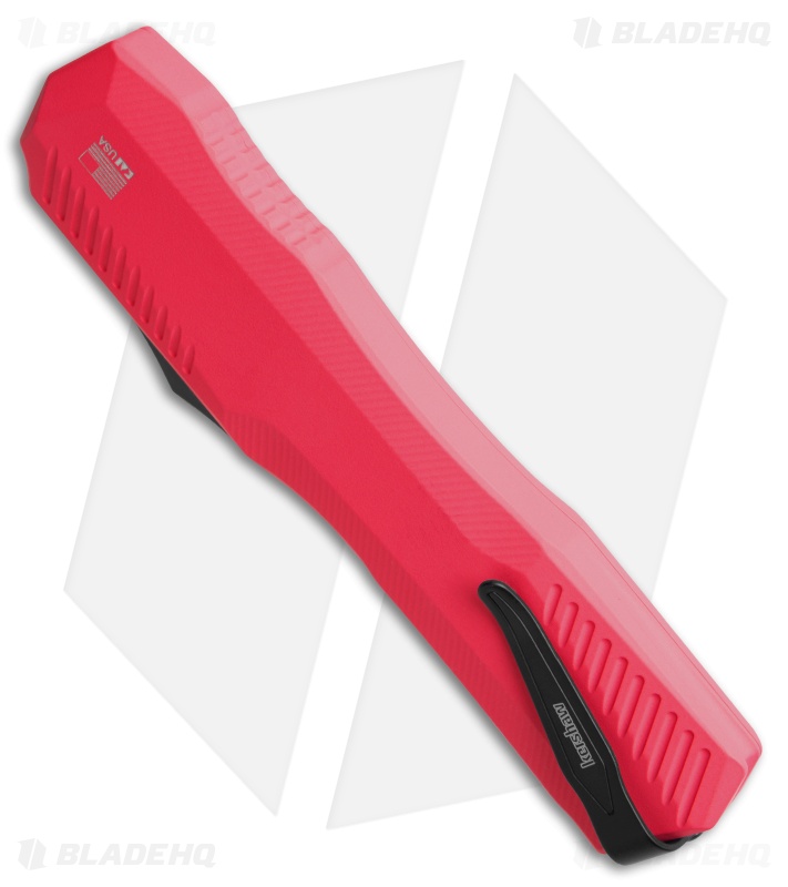 Kershaw Livewire MagnaCut OTF Automatic Knife Pink Aluminum (3.4" Black)