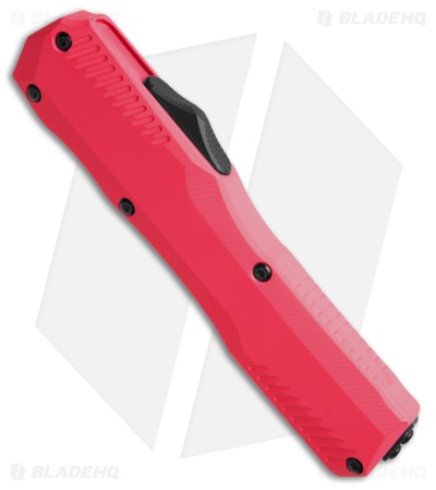 Kershaw Livewire MagnaCut OTF Automatic Knife Pink Aluminum (3.4" Black)