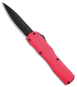 Kershaw Livewire MagnaCut OTF Automatic Knife Pink Aluminum (3.4" Black)