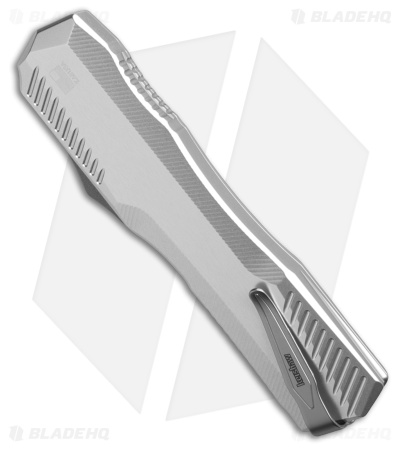 Kershaw Livewire MagnaCut OTF Automatic Knife Raw Aluminum (3.4" Stonewash)