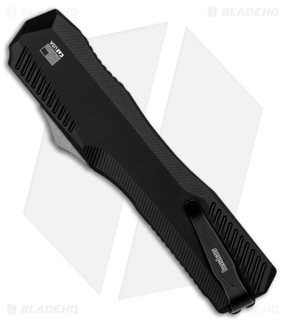 Kershaw Livewire MagnaCut D/A OTF Knife Black (3.4" Stonewash Serr) 9000ST