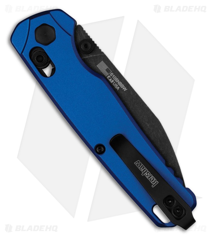 Kershaw Bel Air MagnaCut DuraLock Knife Blue Aluminum (3.1" Black SW)