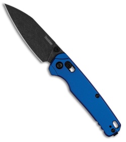 Kershaw Bel Air MagnaCut DuraLock Knife Blue Aluminum (3.1" Black SW)