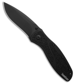 Kershaw Blur MagnaCut Assisted Opening Liner Lock Knife Black Al (3.37&quot; Black) | 204791