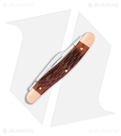 Kershaw Brandywine Stockman Slip Joint Knife 2.5" Brown Jigged Bone