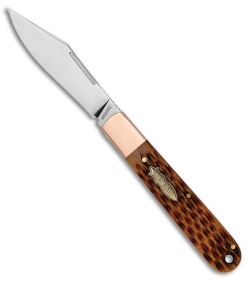 Kershaw Culpepper Clip Point Slip Joint Knife Brown Jigged Bone (3.25&quot; Satin) | 211280