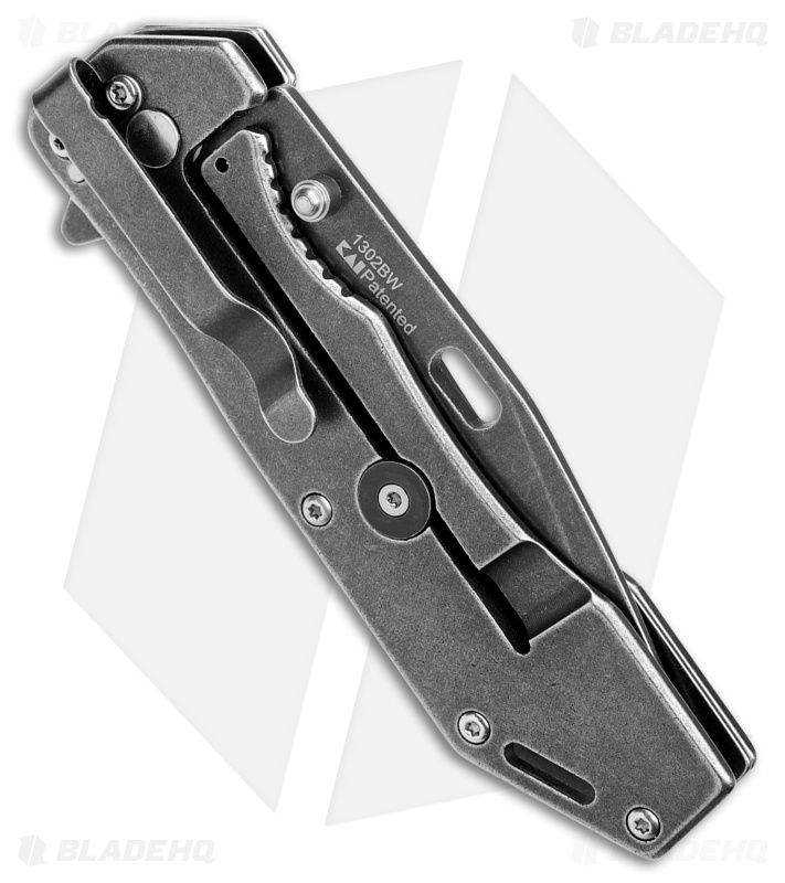 Kershaw Lifter Assisted Opening Flipper Knife (3.5" BlackWash) 1302BW